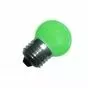 Лампа светодиодная  d-45 3LED Е27 зеленая 